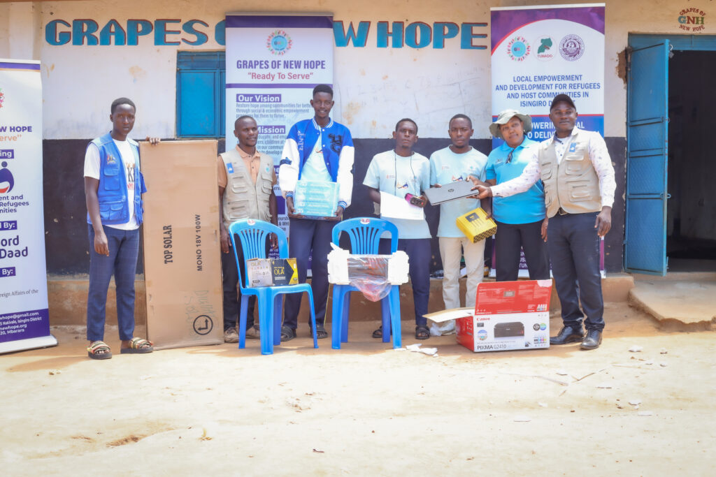 Empowering Refugee and Host Community Youth Through Digital and Vocational Skills Development in Nakivale Refugee Settlement computer 01